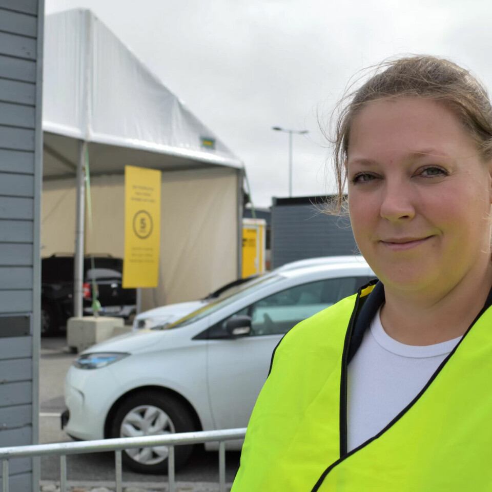 NY I JOBBEN: Madelene Berger liker den nye jobben som avdelingsleder veldig godt. – Jeg håper den vil gi meg nye muligheter også etter pandemien, sier hun. NY I JOBBEN: Madelene Berger liker den nye jobben som avdelingsleder veldig godt. – Jeg håper den vil gi meg nye muligheter også etter pandemien, sier hun.