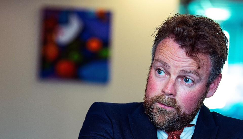 Arbeids- og sosialminister Torbjørn Røe Isaksen. Arbeids- og sosialminister Torbjørn Røe Isaksen.
