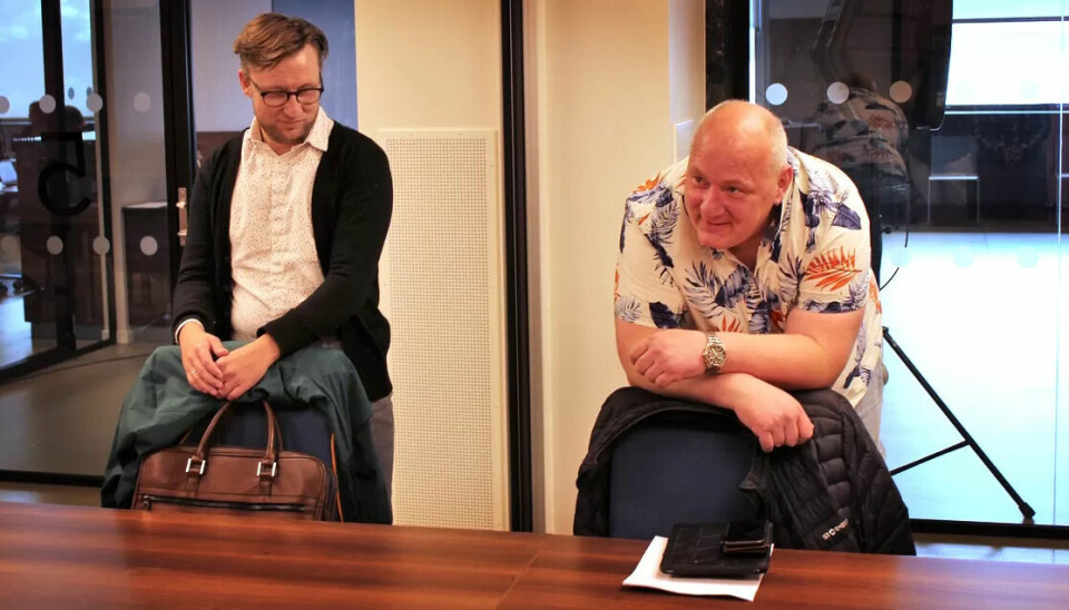 Også i Oslo vil det etter all sannsynlighet bli forhandlet på overtid i natt. Fra v: Forhandlingsleder Per Egil Johansen og leder i Fagforbundet Oslo, Roger Dehlin Også i Oslo vil det etter all sannsynlighet bli forhandlet på overtid i natt. Fra v: Forhandlingsleder Per Egil Johansen og leder i Fagforbundet Oslo, Roger Dehlin