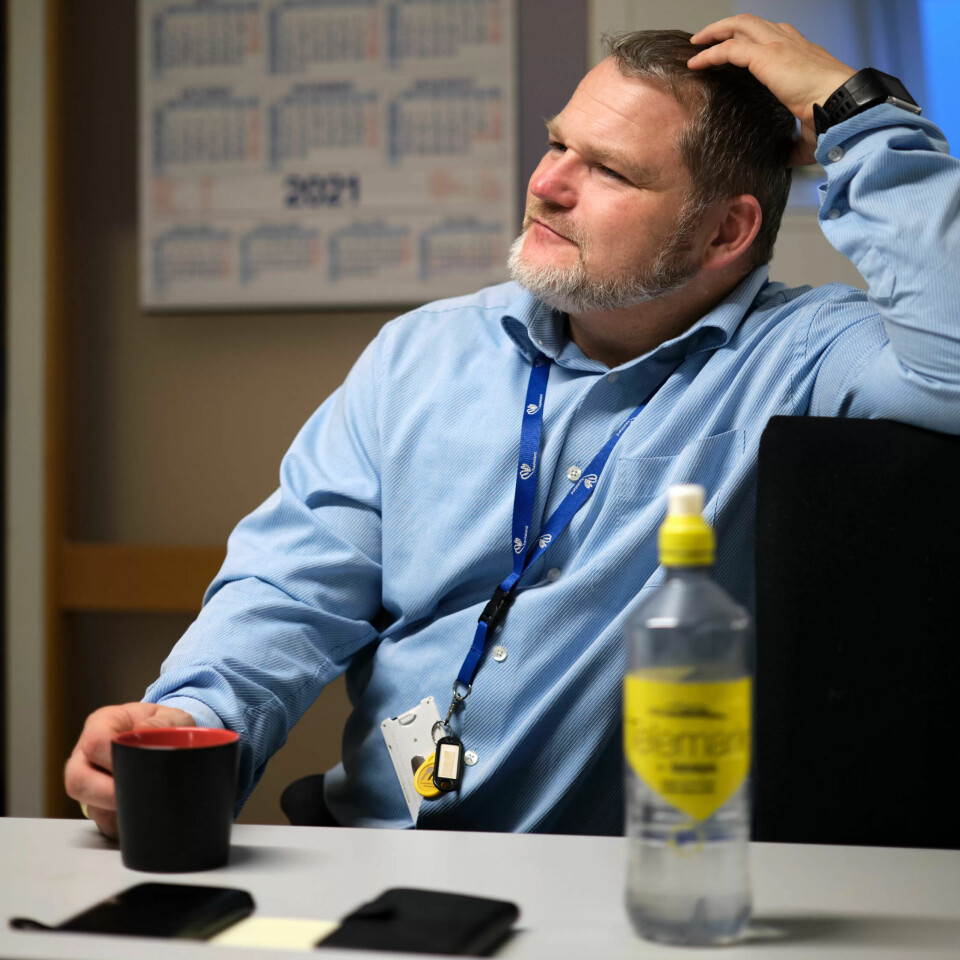 FORVENTNING: Dennis Beuster møter pasienten der han eller hun er. - Men da må også pasienten være der, sier han. FORVENTNING: Dennis Beuster møter pasienten der han eller hun er. - Men da må også pasienten være der, sier han.