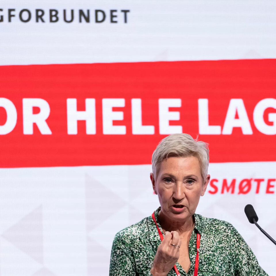 LO-leder Peggy Hessen Følsvik. LO-leder Peggy Hessen Følsvik.