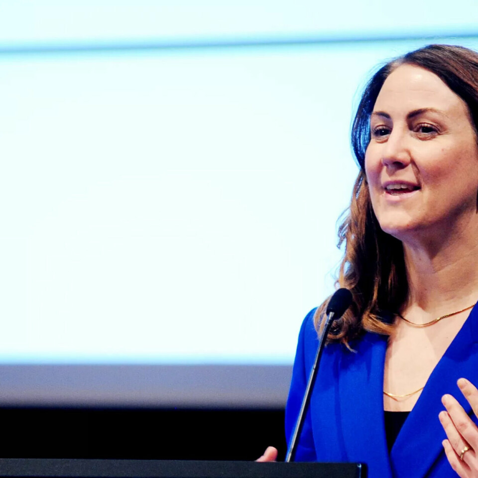 Statsråd Tonje Brenna holder pressekonferanse om nye regler for private skoler og barnehager
