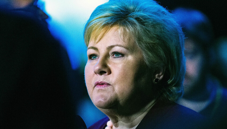 Erna Solberg. Erna Solberg.