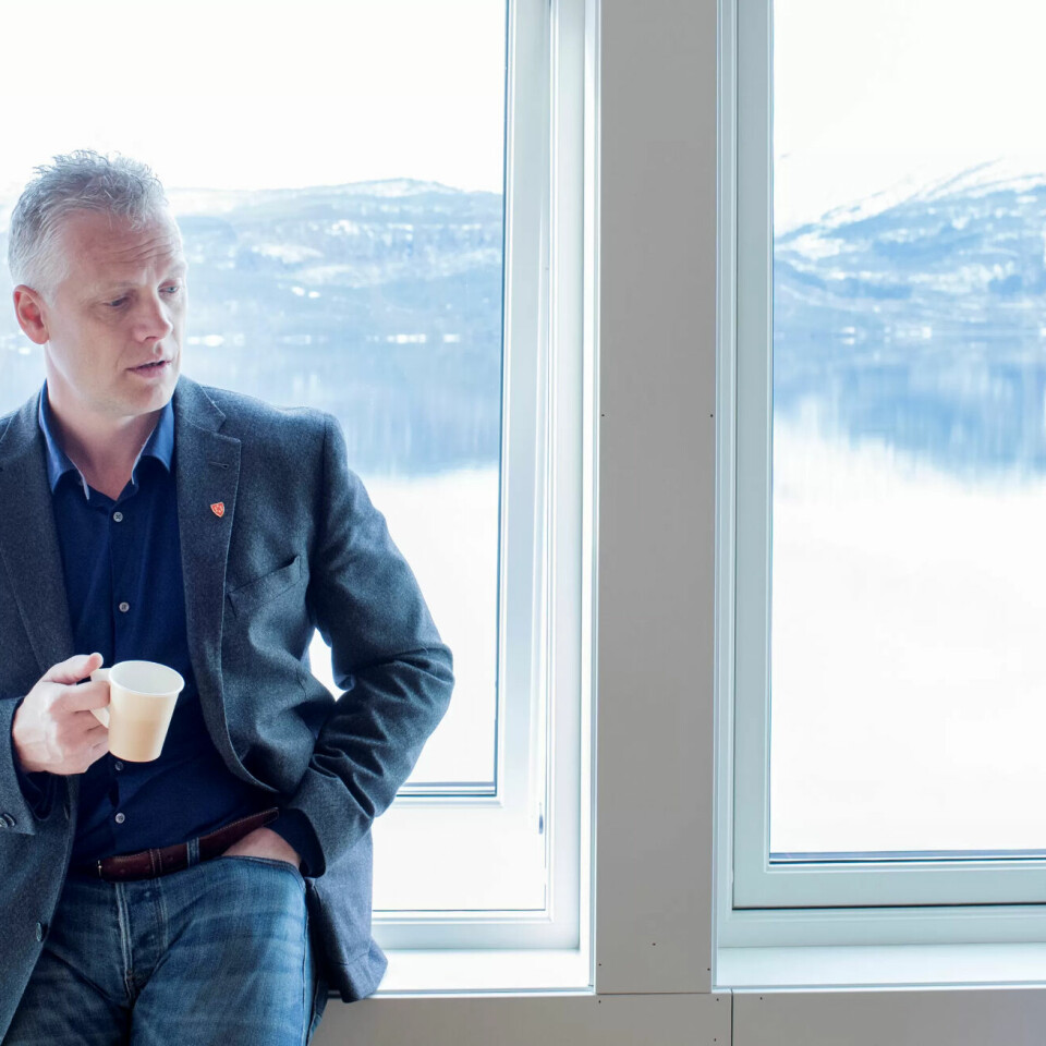 Ordfører i Samnanger kommune, Knut Harald Frøland. Ordfører i Samnanger kommune, Knut Harald Frøland.