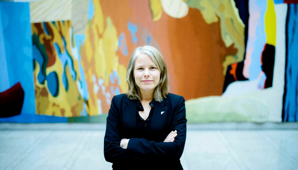 Kirsti Bergstø, nestleder i SV. Kirsti Bergstø, nestleder i SV.