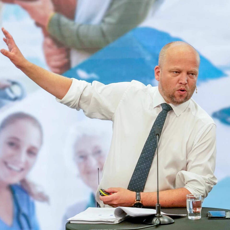 OSLO: Trygve Slagsvold Vedum la fredag frem perspektivmeldingen. OSLO: Trygve Slagsvold Vedum la fredag frem perspektivmeldingen.