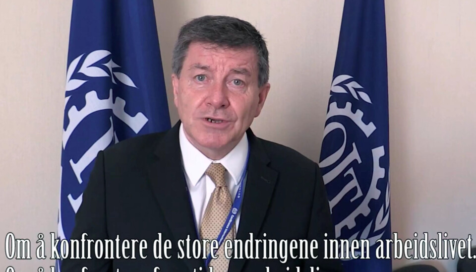 ILO-sjefen forteller hvorfor han lar seg inspirere av nordmennene