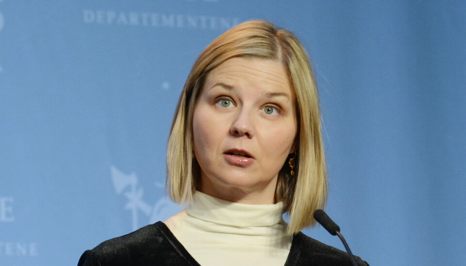 Kunnskapsminister Guri Melby. Kunnskapsminister Guri Melby.