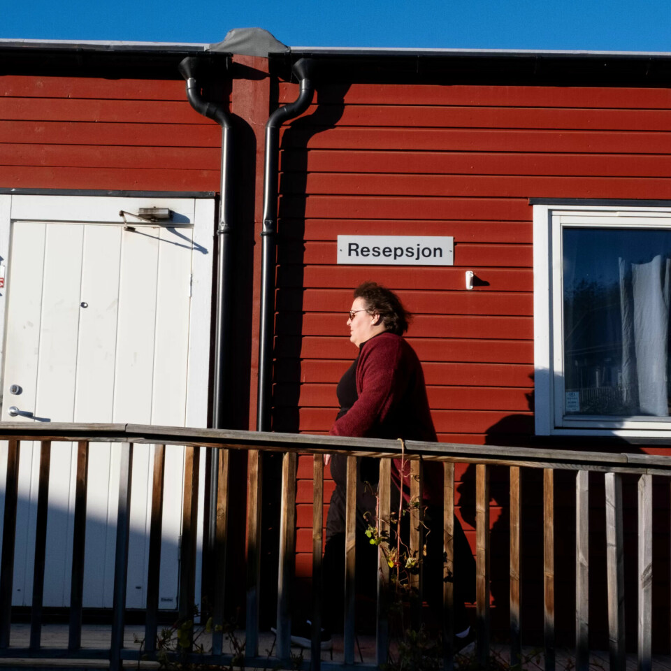 PÅ JOBB: Til daglig arbeider Viviann her på Sandmoen asylmottak sør for Trondheim. PÅ JOBB: Til daglig arbeider Viviann her på Sandmoen asylmottak sør for Trondheim.
