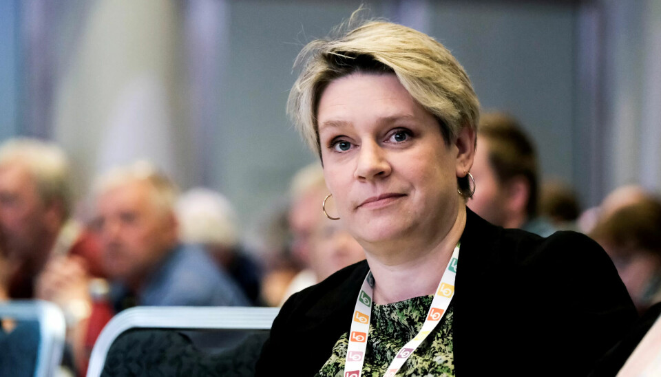 Arbeidsminister Marte Mjøs Persen (Ap). Arbeidsminister Marte Mjøs Persen (Ap).