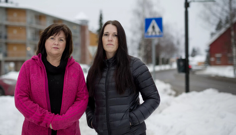 TUNGE UKER: Hovedtillitsvalgt og leder av Fagforbundet Gjerdrum, Ingvild Hangaard Karlsen, og nattevakt Therese Aspelund Hartmann. TUNGE UKER: Hovedtillitsvalgt og leder av Fagforbundet Gjerdrum, Ingvild Hangaard Karlsen, og nattevakt Therese Aspelund Hartmann.