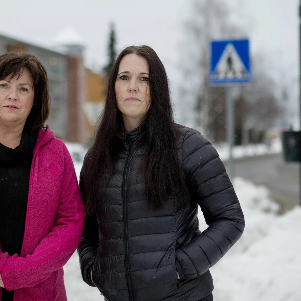 TUNGE UKER: Hovedtillitsvalgt og leder av Fagforbundet Gjerdrum, Ingvild Hangaard Karlsen, og nattevakt Therese Aspelund Hartmann. TUNGE UKER: Hovedtillitsvalgt og leder av Fagforbundet Gjerdrum, Ingvild Hangaard Karlsen, og nattevakt Therese Aspelund Hartmann.