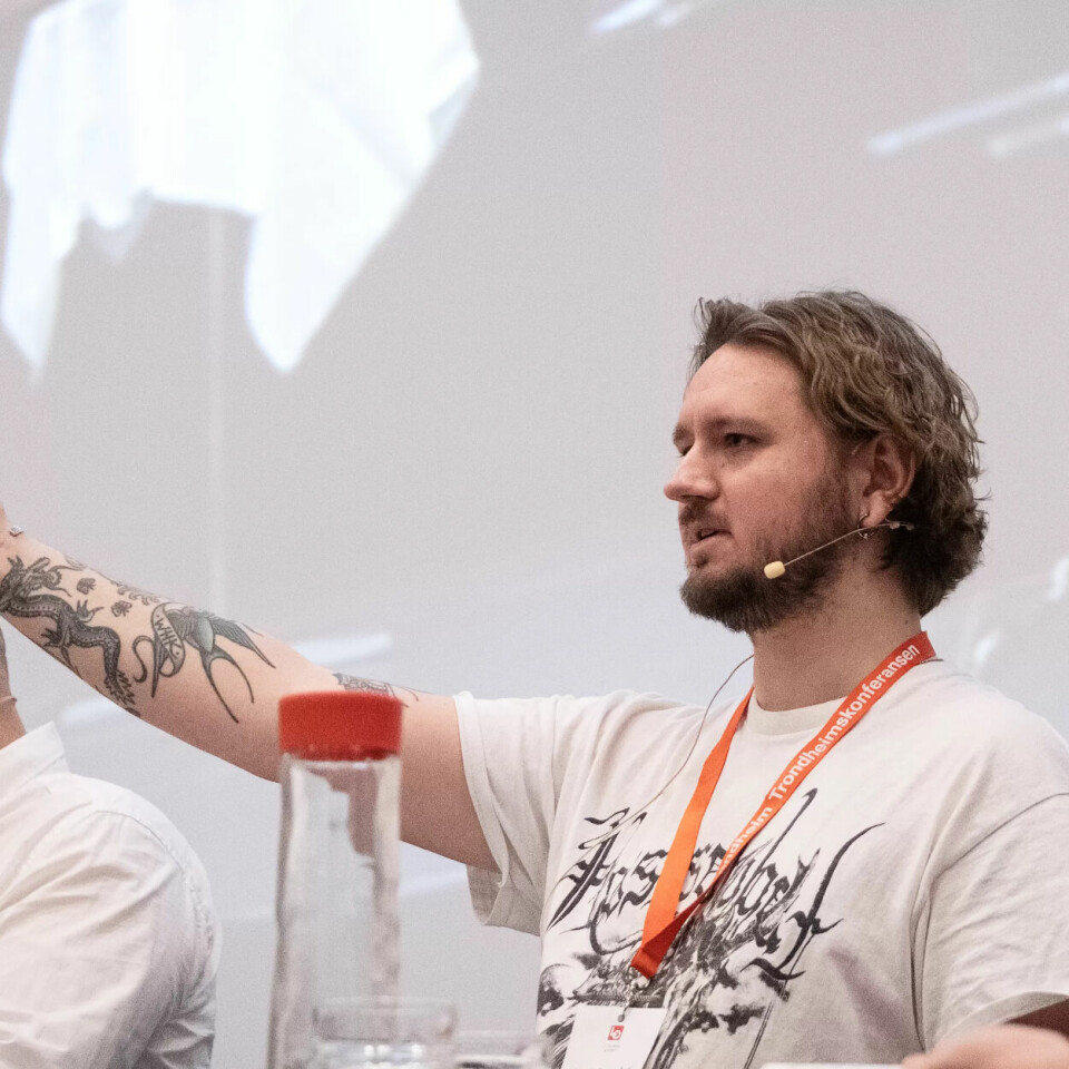 KLAR: Freddy André Øvstegård fra SV i debatt under Trondheimskonferansen. KLAR: Freddy André Øvstegård fra SV i debatt under Trondheimskonferansen.