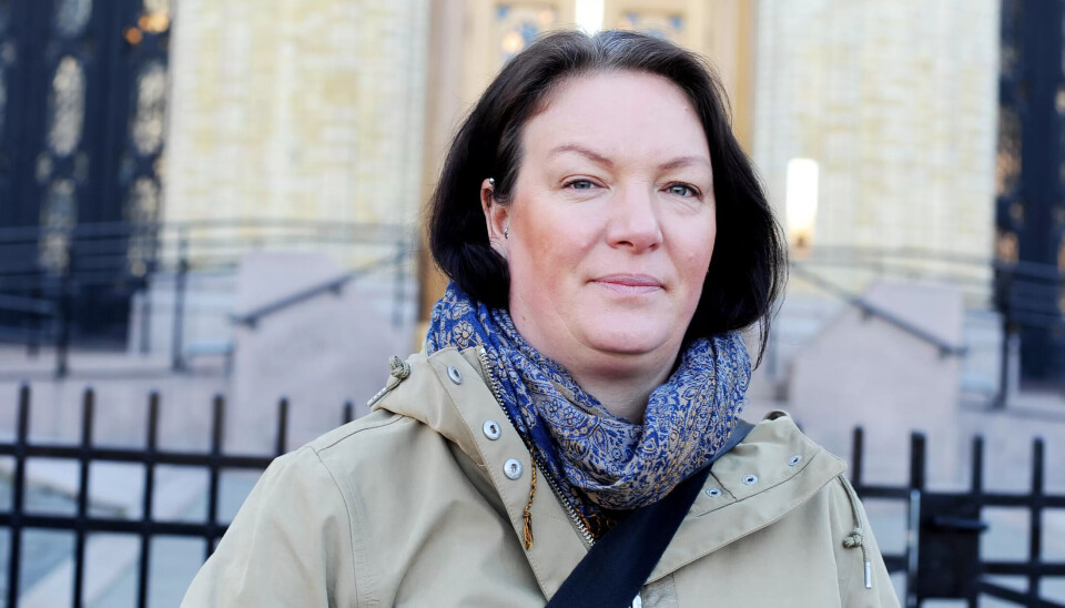 STORTINGET: Til vanleg jobbar Hege Bae Nyholt i Sjetten barnehage i Trondheim. No er ho ein av åtte stortingsrepresentantar for Rødt. STORTINGET: Til vanleg jobbar Hege Bae Nyholt i Sjetten barnehage i Trondheim. No er ho ein av åtte stortingsrepresentantar for Rødt.