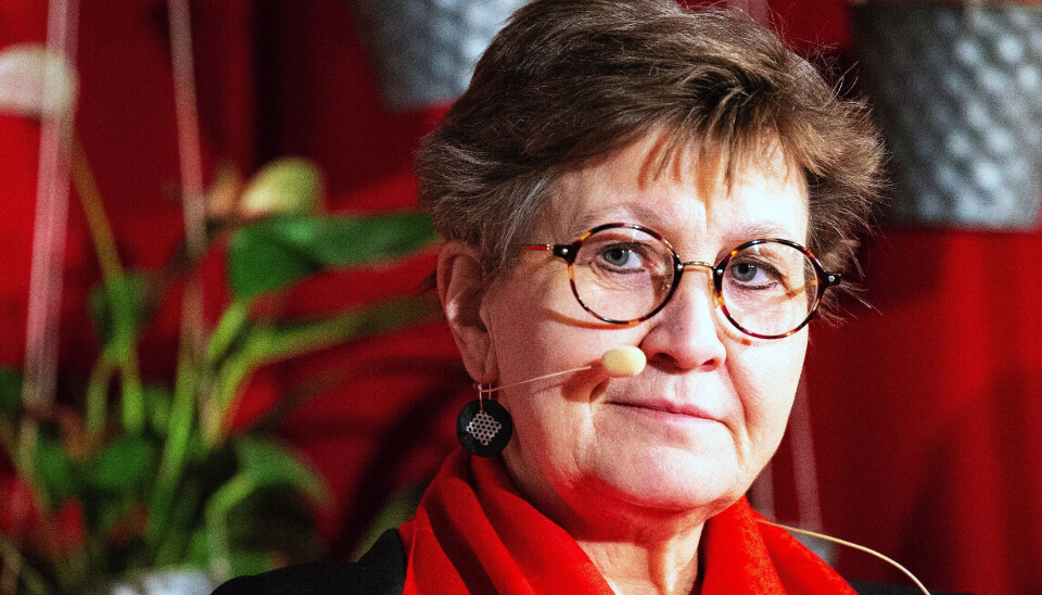 Mette Nord, leder i Fagforbundet. Mette Nord, leder i Fagforbundet.