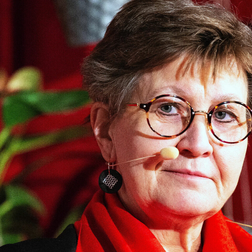 Mette Nord, leder i Fagforbundet. Mette Nord, leder i Fagforbundet.