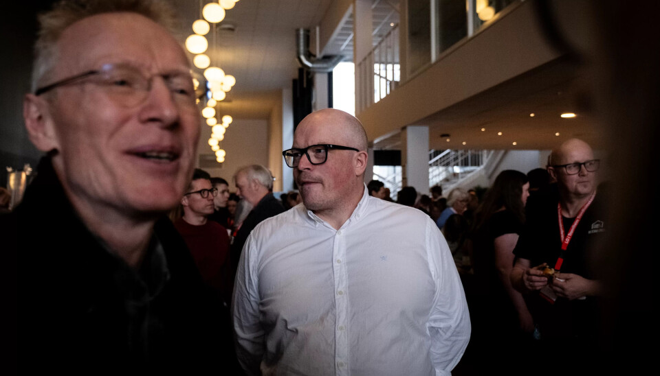 I TRONDHEIM: Steinar Krogstad (t.v.) i en pause i konferansen, i hjembyen hans, Trondheim. I TRONDHEIM: Steinar Krogstad (t.v.) i en pause i konferansen, i hjembyen hans, Trondheim.