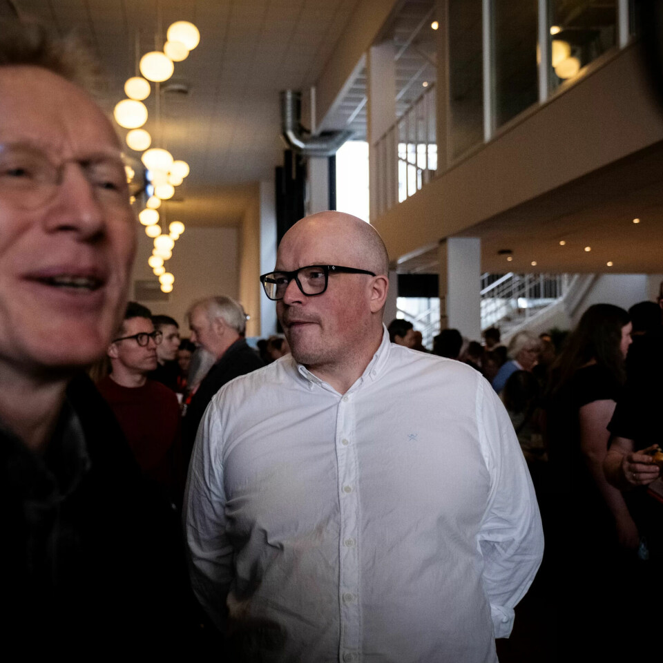 I TRONDHEIM: Steinar Krogstad (t.v.) i en pause i konferansen, i hjembyen hans, Trondheim. I TRONDHEIM: Steinar Krogstad (t.v.) i en pause i konferansen, i hjembyen hans, Trondheim.