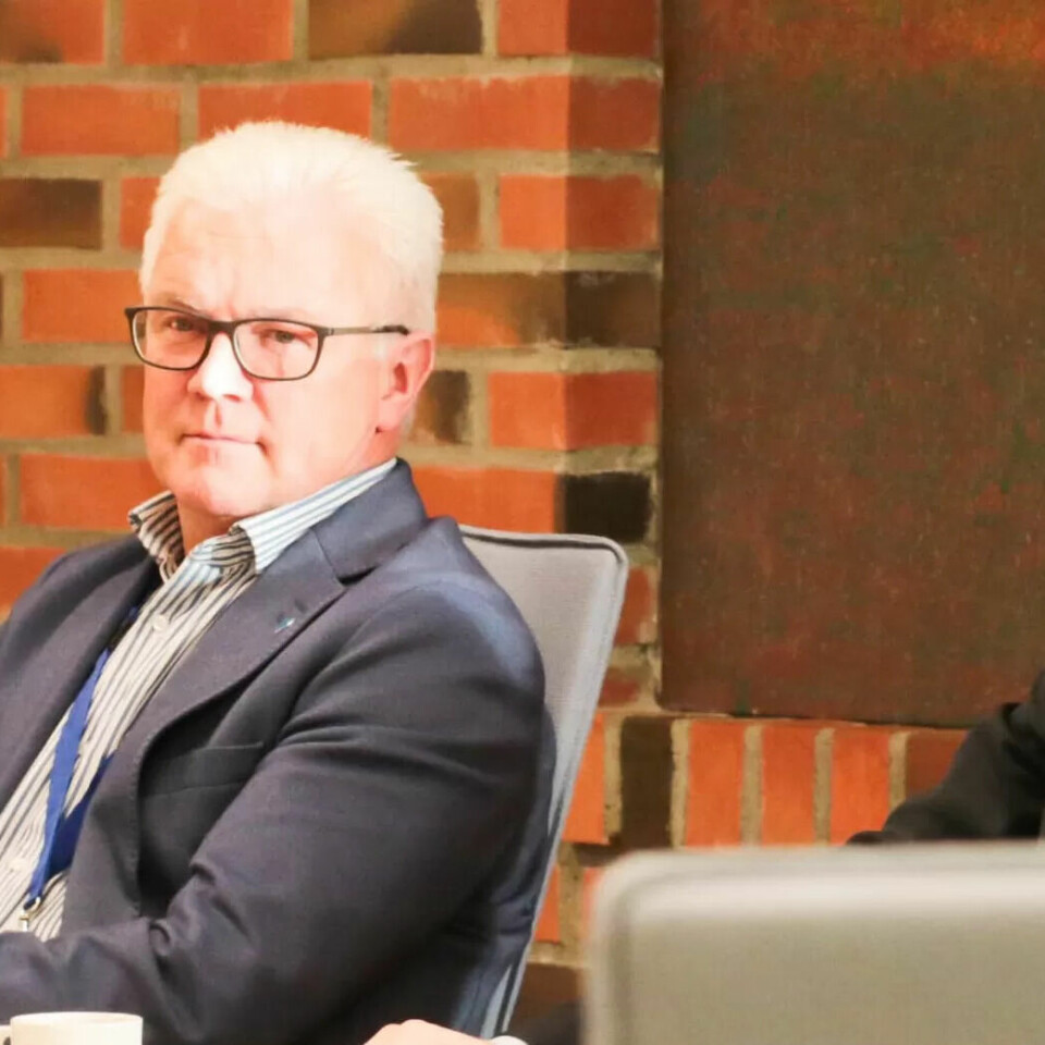 Rådmann Kjell Idar Berg (til venstre) i Vestvågøy kommune avbildet sammen med ordfører Remi Solberg. Rådmann Kjell Idar Berg (til venstre) i Vestvågøy kommune avbildet sammen med ordfører Remi Solberg.