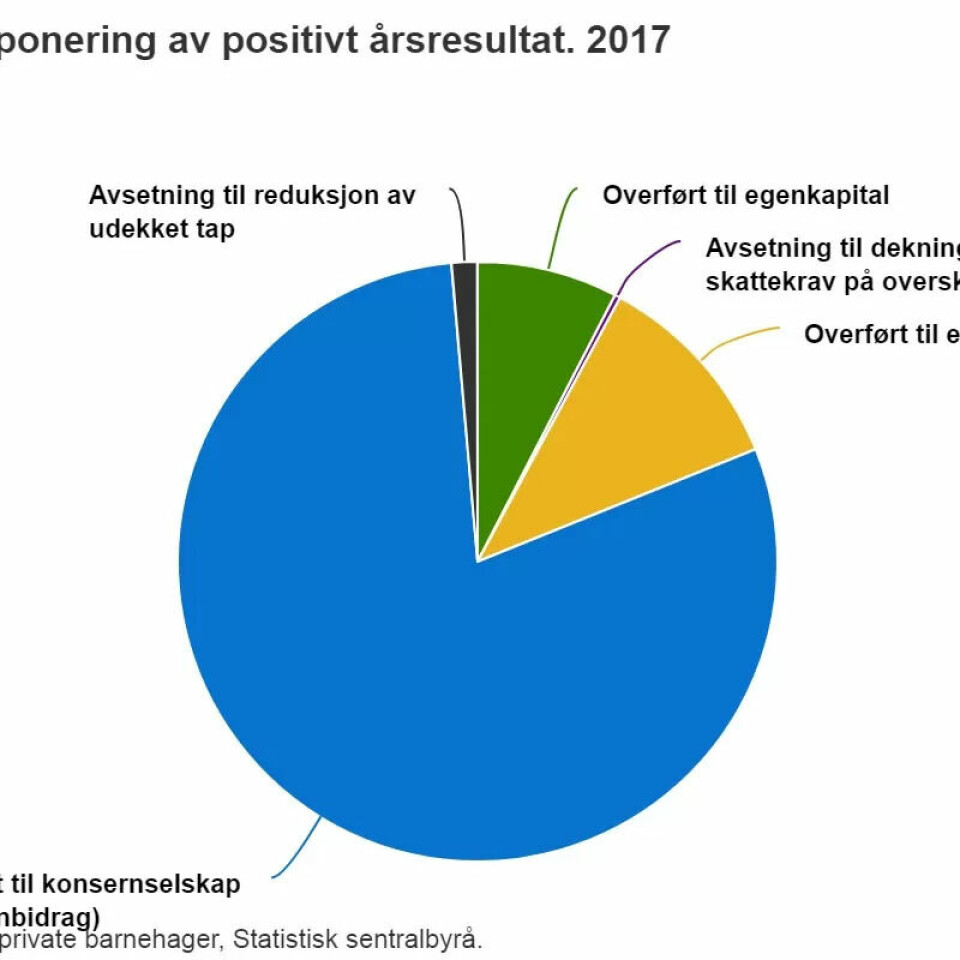 Det lønner seg å drive private barnehager
