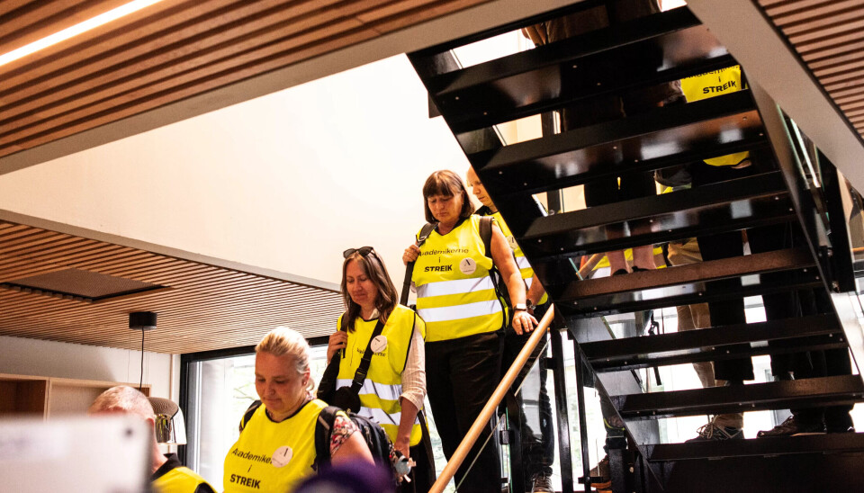 STREIK: De statsansatte fortsetter å streike. STREIK: De statsansatte fortsetter å streike.