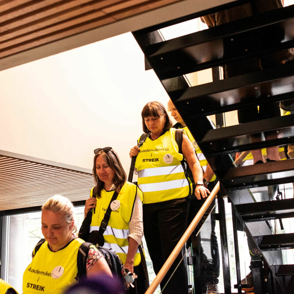 STREIK: De statsansatte fortsetter å streike. STREIK: De statsansatte fortsetter å streike.