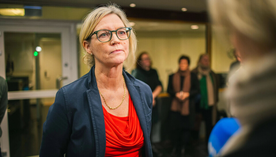 DIREKTØR: Nina Melsom er arbeidslivs-direktør i NHO. Her fra dagen da IA-forhandlingene brøt sammen. DIREKTØR: Nina Melsom er arbeidslivs-direktør i NHO. Her fra dagen da IA-forhandlingene brøt sammen.