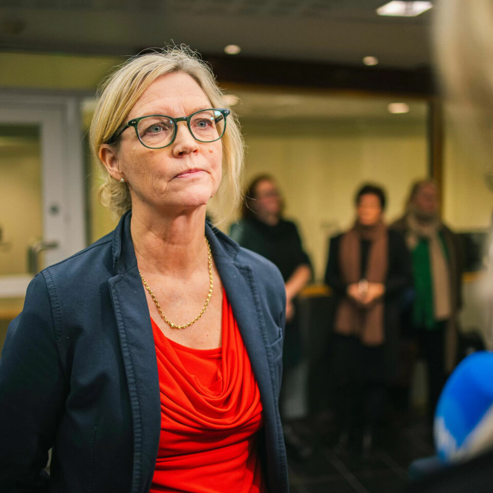 DIREKTØR: Nina Melsom er arbeidslivs-direktør i NHO. Her fra dagen da IA-forhandlingene brøt sammen. DIREKTØR: Nina Melsom er arbeidslivs-direktør i NHO. Her fra dagen da IA-forhandlingene brøt sammen.