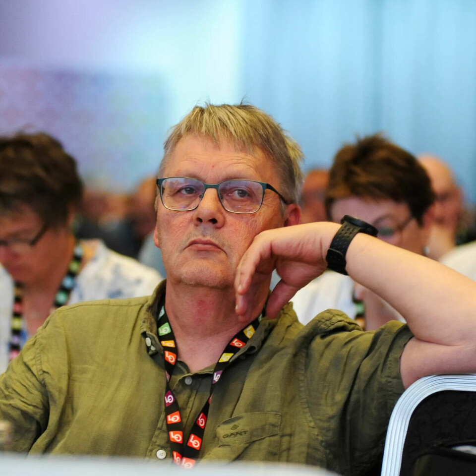 LANGE MØTER: Å være topptillitsvalgt innebærer mange lange møter og forhandlinger som kan vare i flere døgn i strekk. Men nestleder Odd-Haldgeir Larsen avviser at forbundsledelsen har noe mer ansvar enn det mange av Fagforbundets medlemmer har i sine jobber. LANGE MØTER: Å være topptillitsvalgt innebærer mange lange møter og forhandlinger som kan vare i flere døgn i strekk. Men nestleder Odd-Haldgeir Larsen avviser at forbundsledelsen har noe mer ansvar enn det mange av Fagforbundets medlemmer har i sine jobber.