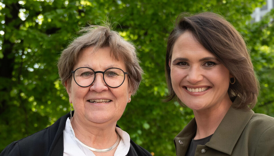 FORNØYD: Mette Nord og Kari Nessa Nordtun er fornøyd med at den nye barnehageloven snart er på plass. FORNØYD: Mette Nord og Kari Nessa Nordtun er fornøyd med at den nye barnehageloven snart er på plass.