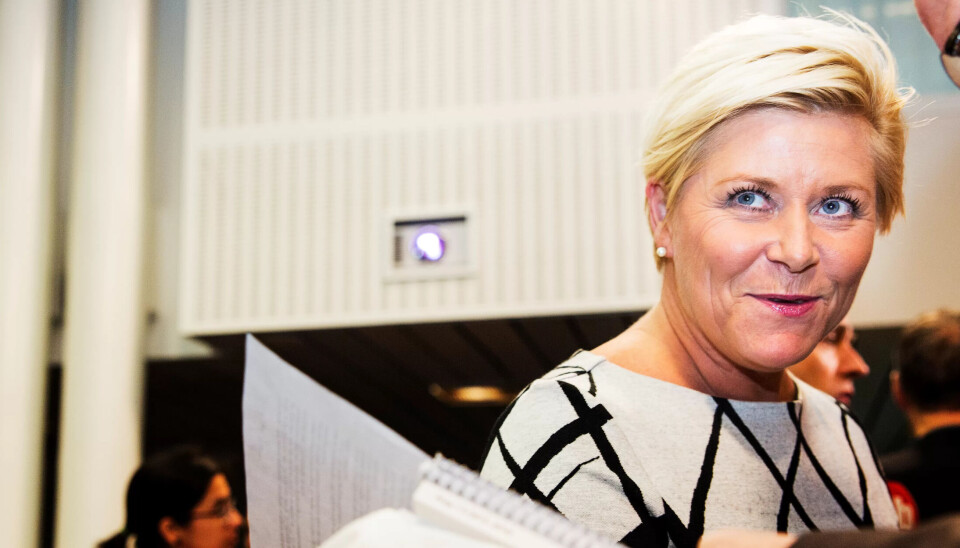 Siv Jensen. Siv Jensen.