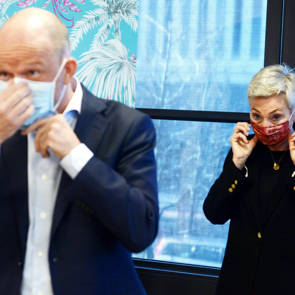 Ole Erik Almlid og Peggy Hessen Følsvik. Ole Erik Almlid og Peggy Hessen Følsvik.
