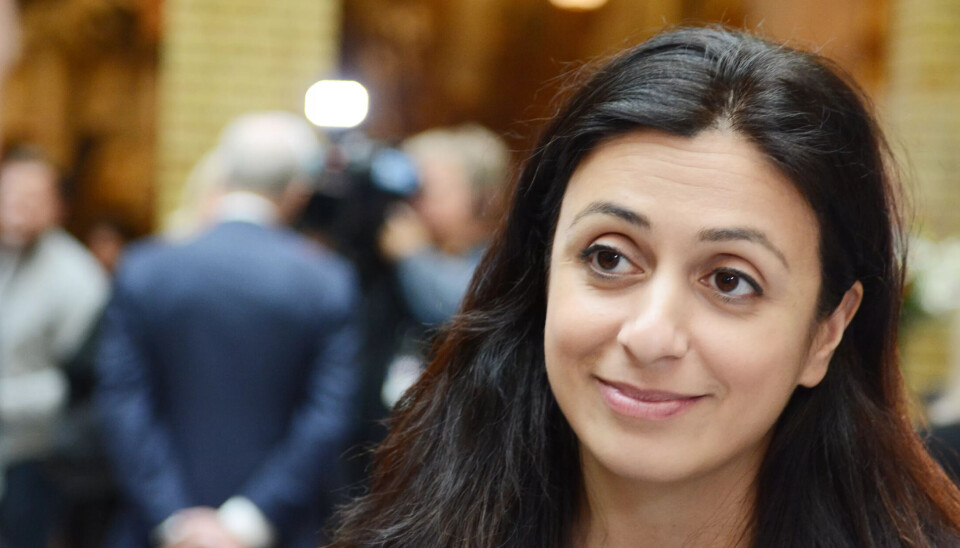 Hadia Tajik (Ap) blir ny arbeids- og sosialminister. Hadia Tajik (Ap) blir ny arbeids- og sosialminister.