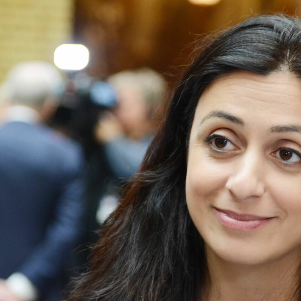 Hadia Tajik (Ap) blir ny arbeids- og sosialminister. Hadia Tajik (Ap) blir ny arbeids- og sosialminister.