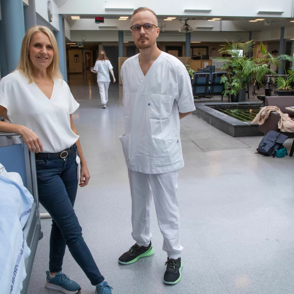 HOLDNINGSENDRING: Holdningene til Eve har endra seg fra skepsis til positivitet, forteller Linda Sørensen. Her sammen med Fredrik Warhuus. HOLDNINGSENDRING: Holdningene til Eve har endra seg fra skepsis til positivitet, forteller Linda Sørensen. Her sammen med Fredrik Warhuus.