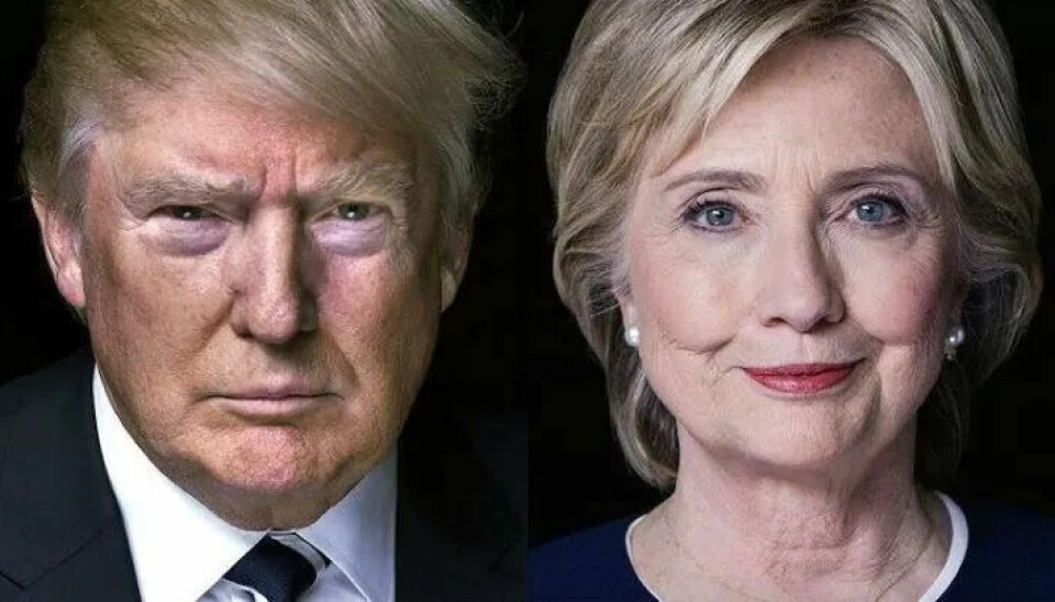 En av disse blir USAs neste president - Donald Trump eller Hillary Clinton. En av disse blir USAs neste president - Donald Trump eller Hillary Clinton.