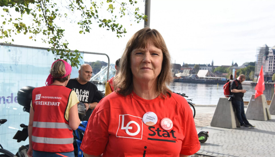 KRAV: Nestleder Lise Olsen i LO Stat sier deres krav ligger fast. KRAV: Nestleder Lise Olsen i LO Stat sier deres krav ligger fast.