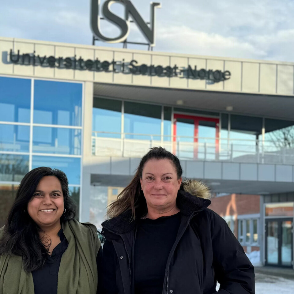 STUDIER: Rita Eriksen og Trude Andersen jobber i Færder barnevernstjeneste. De tar master på deltid ved Universitetet i Sørøst-Norge (USN). STUDIER: Rita Eriksen og Trude Andersen jobber i Færder barnevernstjeneste. De tar master på deltid ved Universitetet i Sørøst-Norge (USN).