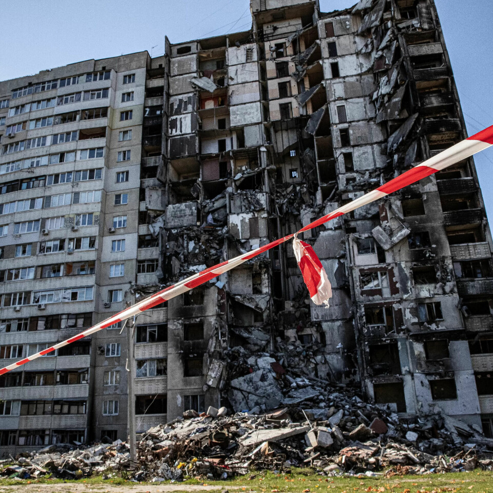 ØDELEGGELSER: Russlands krig mot Ukraina har ført til enorme ødeleggelser. ØDELEGGELSER: Russlands krig mot Ukraina har ført til enorme ødeleggelser.