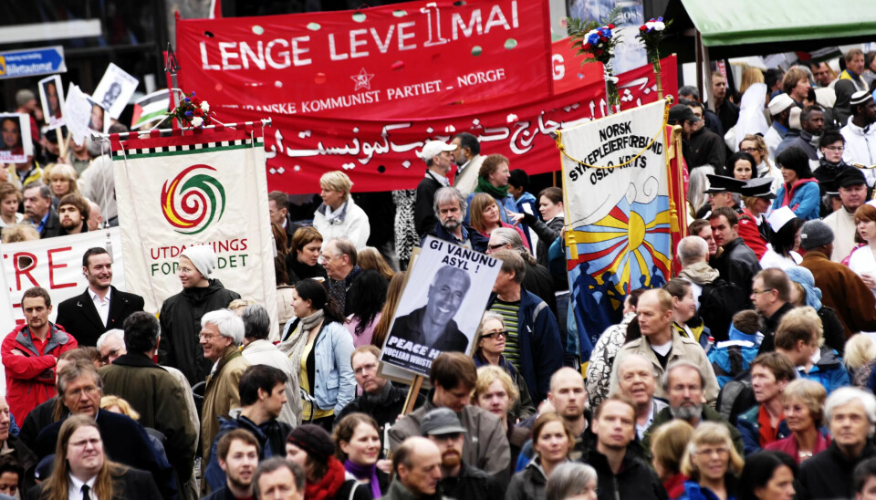 FERING: Mandag er det 1. mai, og tid for å feire og markere. FERING: Mandag er det 1. mai, og tid for å feire og markere.
