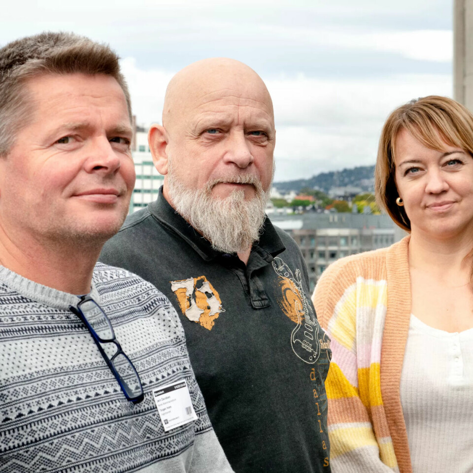 VIL ØVE MED POLITI OG HELSE: Jørn Davidsen (t.v) er brannmester hos Bergen brannvesen, Bjørn Rønning er brannsjef i Værnesregionen brann- og redningstjeneste og Lill-Marit Overvik er brannkonstabel ved Trøndelag brann- og redningstjeneste. Alle har de flere samvirkeøvelser høyt oppe på ønskelista. VIL ØVE MED POLITI OG HELSE: Jørn Davidsen (t.v) er brannmester hos Bergen brannvesen, Bjørn Rønning er brannsjef i Værnesregionen brann- og redningstjeneste og Lill-Marit Overvik er brannkonstabel ved Trøndelag brann- og redningstjeneste. Alle har de flere samvirkeøvelser høyt oppe på ønskelista.