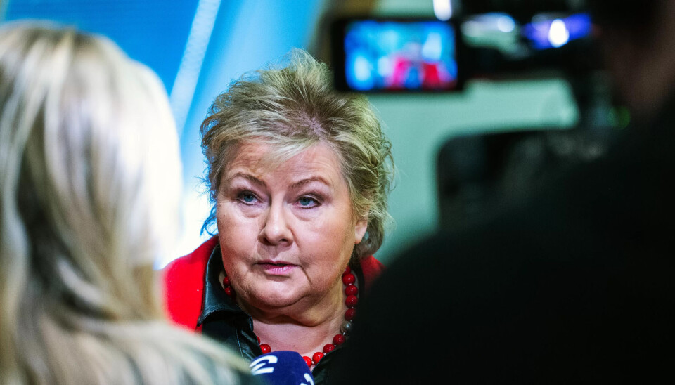 NY REGJERING: Erna Solberg sier hun kunne tenkt seg å være statsråd i en Listhaug-regjering.. NY REGJERING: Erna Solberg sier hun kunne tenkt seg å være statsråd i en Listhaug-regjering..