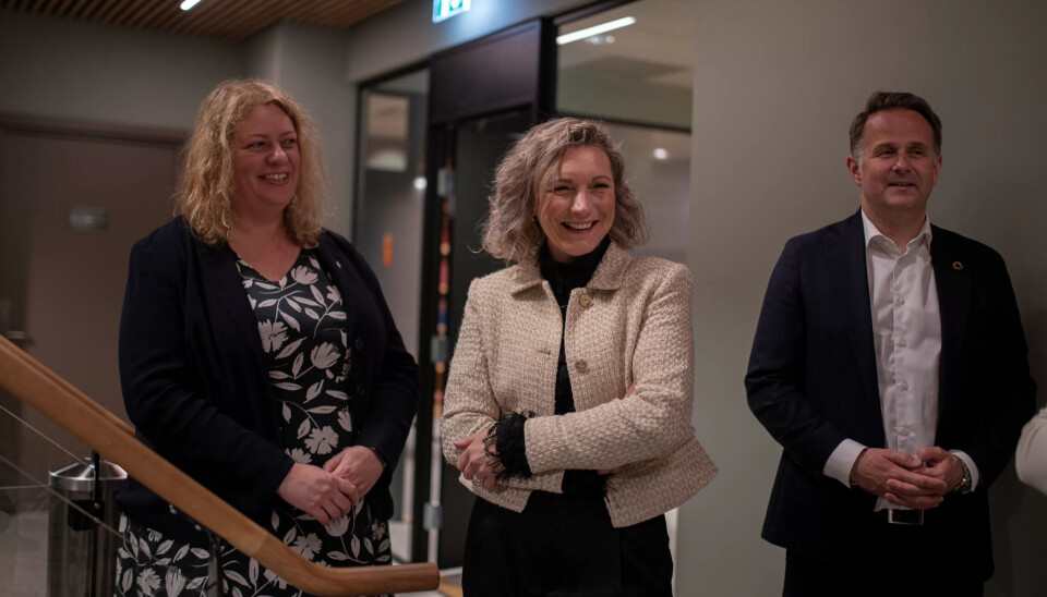 ENIGHET: LO Stat-leder ELisabeth Steen (t.v.), statsråd Karianne Tung og riksmekler Mats W. Ruland kunne glede seg over å ha unngått streik i staten. ENIGHET: LO Stat-leder ELisabeth Steen (t.v.), statsråd Karianne Tung og riksmekler Mats W. Ruland kunne glede seg over å ha unngått streik i staten.