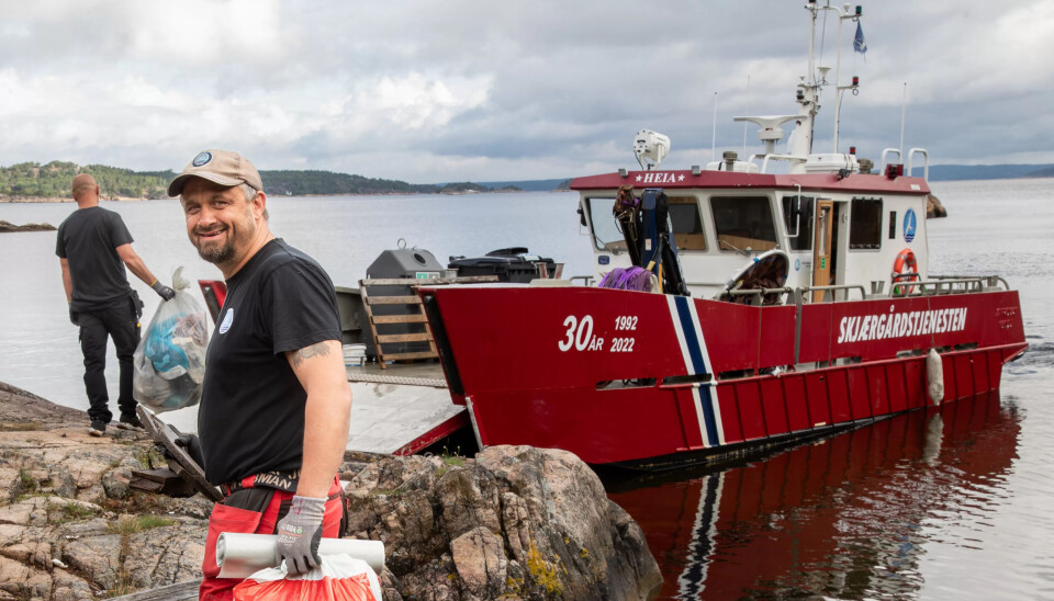 GODT BYTTE: Bård-Henrik Vikerheim har bakgrunn som industrimekaniker. Han stortrives i Skjærgårdstjenesten. GODT BYTTE: Bård-Henrik Vikerheim har bakgrunn som industrimekaniker. Han stortrives i Skjærgårdstjenesten.
