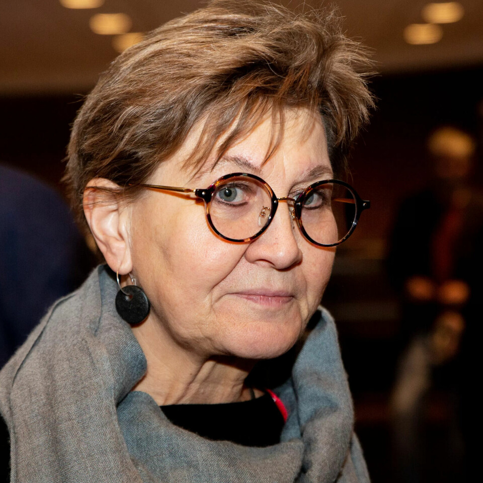 Fagforbundets leder, Mette Nord. Fagforbundets leder, Mette Nord.