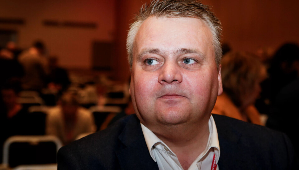 Jørn Eggum, leder i Fellesforbundet Jørn Eggum, leder i Fellesforbundet