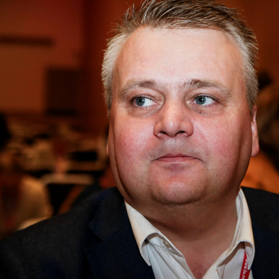 Jørn Eggum, leder i Fellesforbundet Jørn Eggum, leder i Fellesforbundet