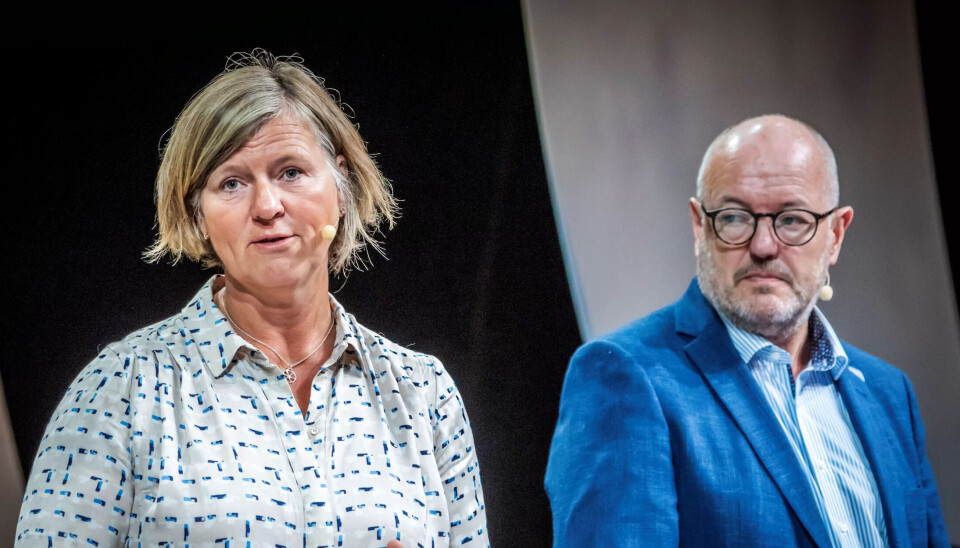 KJERKOL-EXIT: Anne-Karin Rime i Legeforeningen tar Kjerkols avgang til etterretning. KJERKOL-EXIT: Anne-Karin Rime i Legeforeningen tar Kjerkols avgang til etterretning.