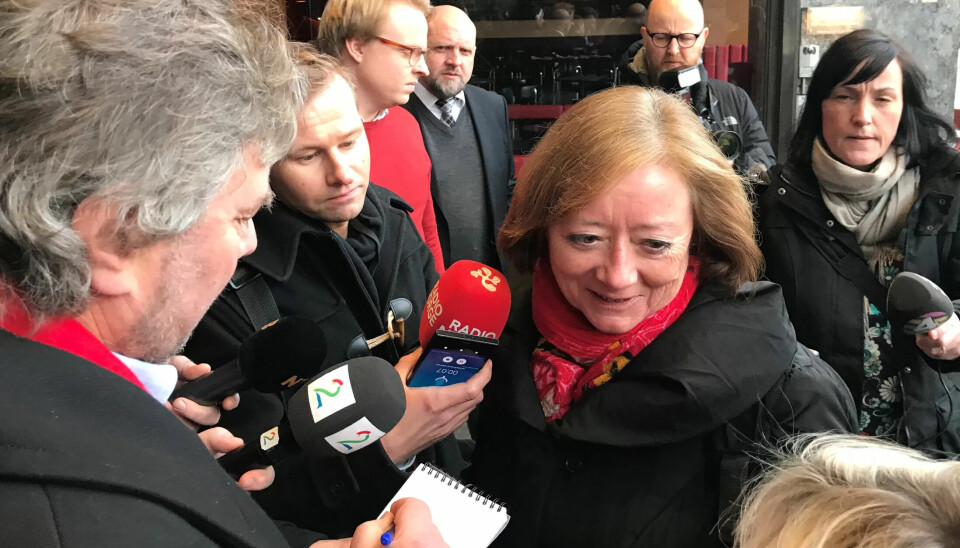 Lise Christoffersen sitter i Arbeiderpartiets sentralstyre som samles 2. januar for å diskutere Trond GIskes fremtid i partiet. Lise Christoffersen sitter i Arbeiderpartiets sentralstyre som samles 2. januar for å diskutere Trond GIskes fremtid i partiet.