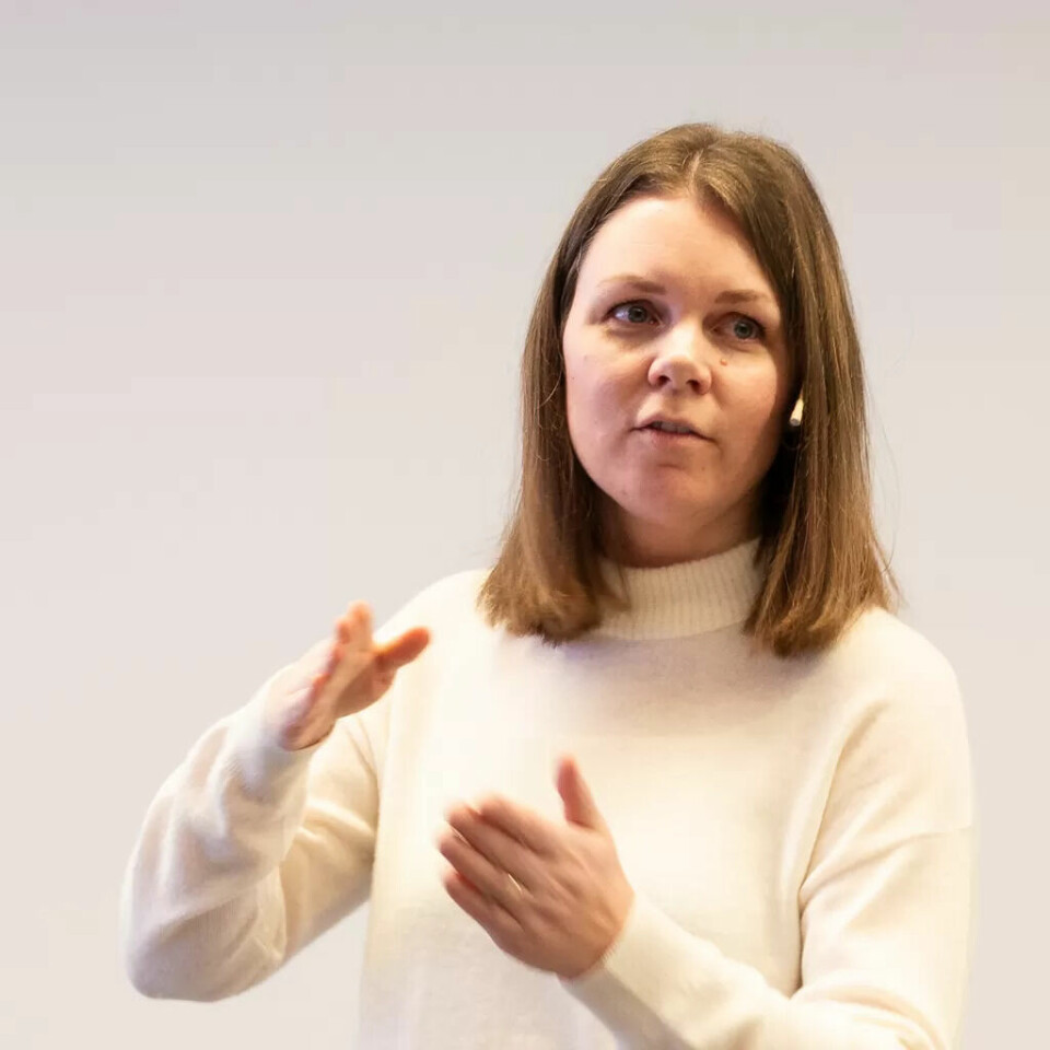 Marianne Lefsaker Johansson fra Oslo Economics. Marianne Lefsaker Johansson fra Oslo Economics.